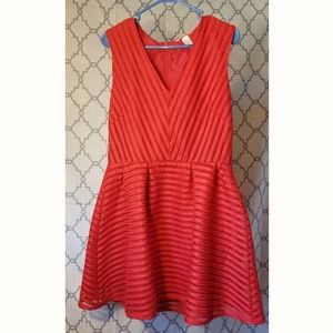H&M red party dress